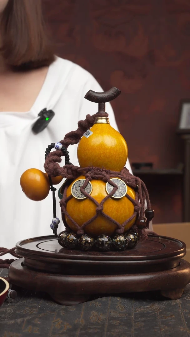 1084号大漆葫芦一物一拍