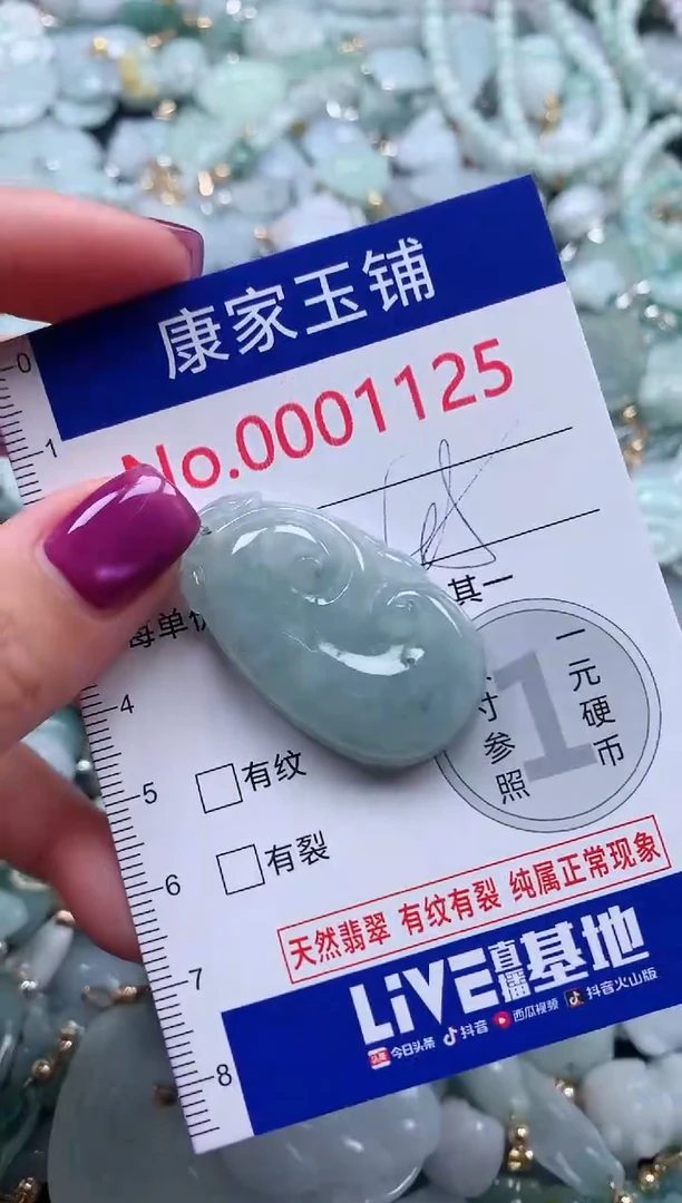 颈饰未镶嵌翡翠1125