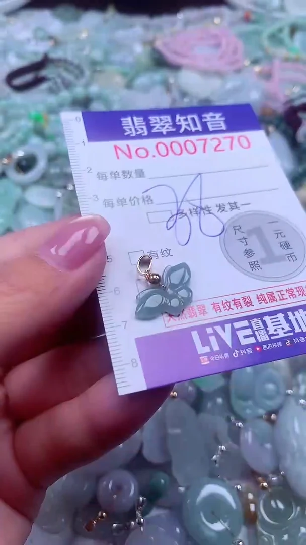 颈饰未镶嵌翡翠7270