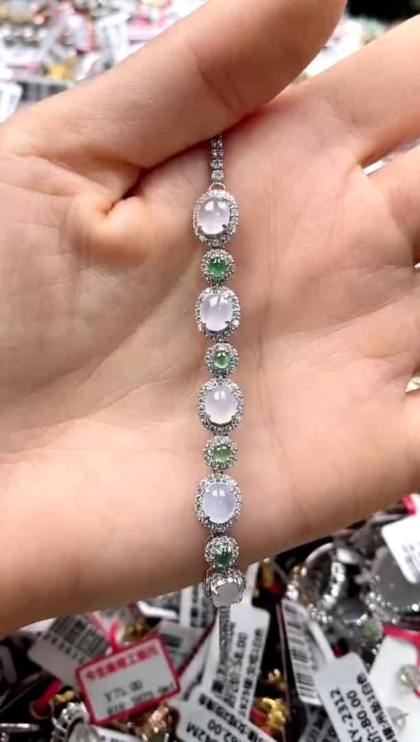 【闪购商品】翡翠戒指银S925镶嵌22222222    5