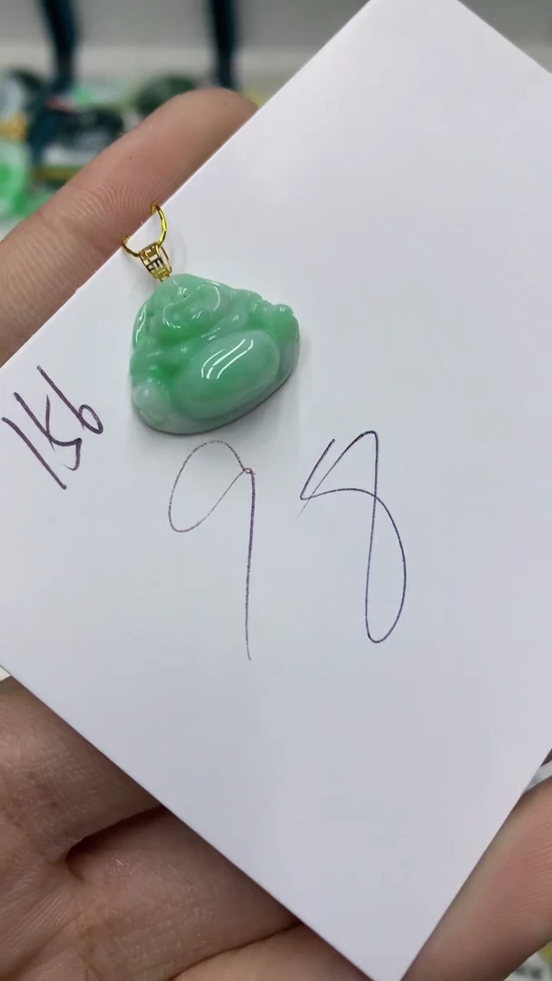 【闪购商品】翡翠颈饰18K金镶嵌号链接1111111