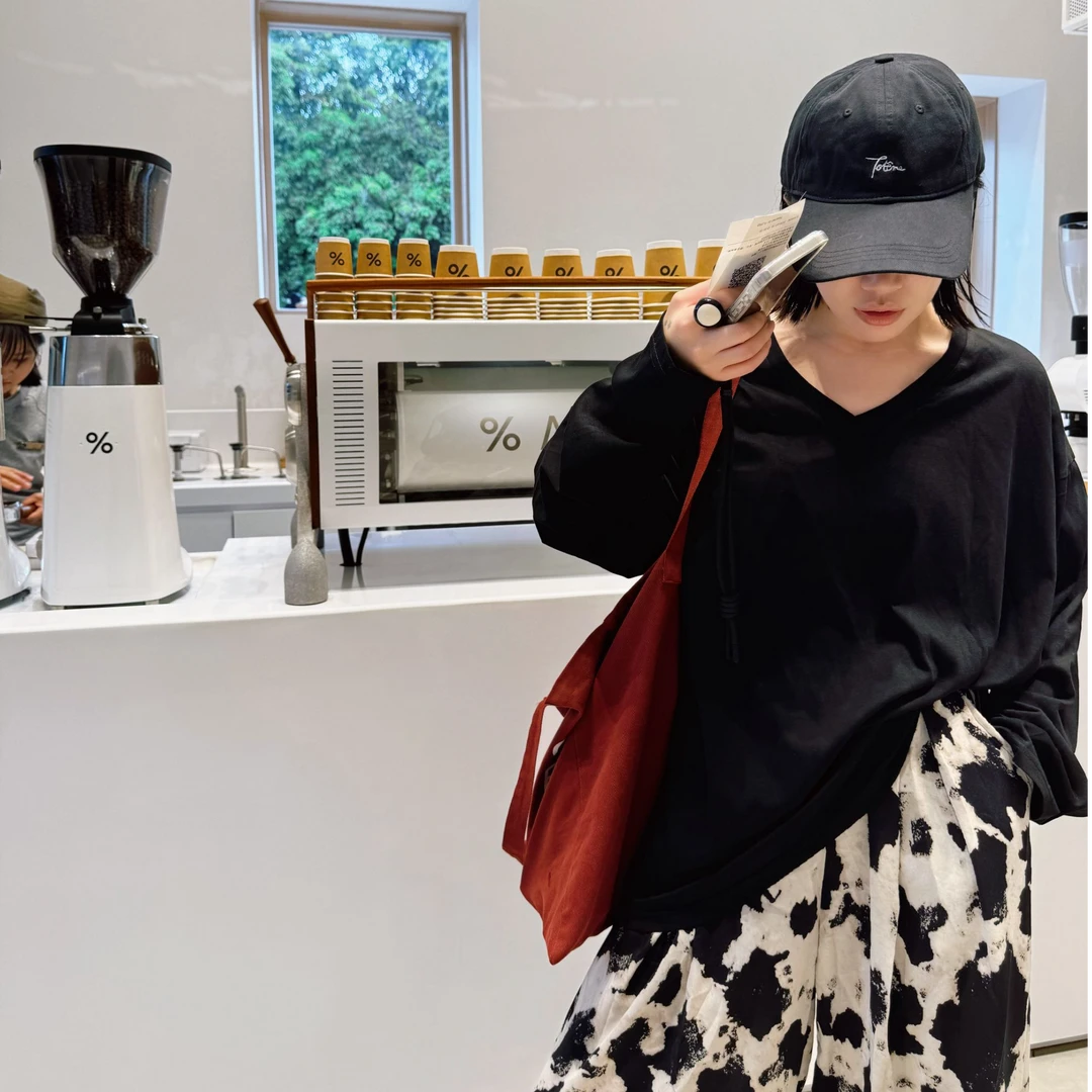 2025春夏新款宽松简约韩版外套短袖蕾丝打底圆领T百搭001-200