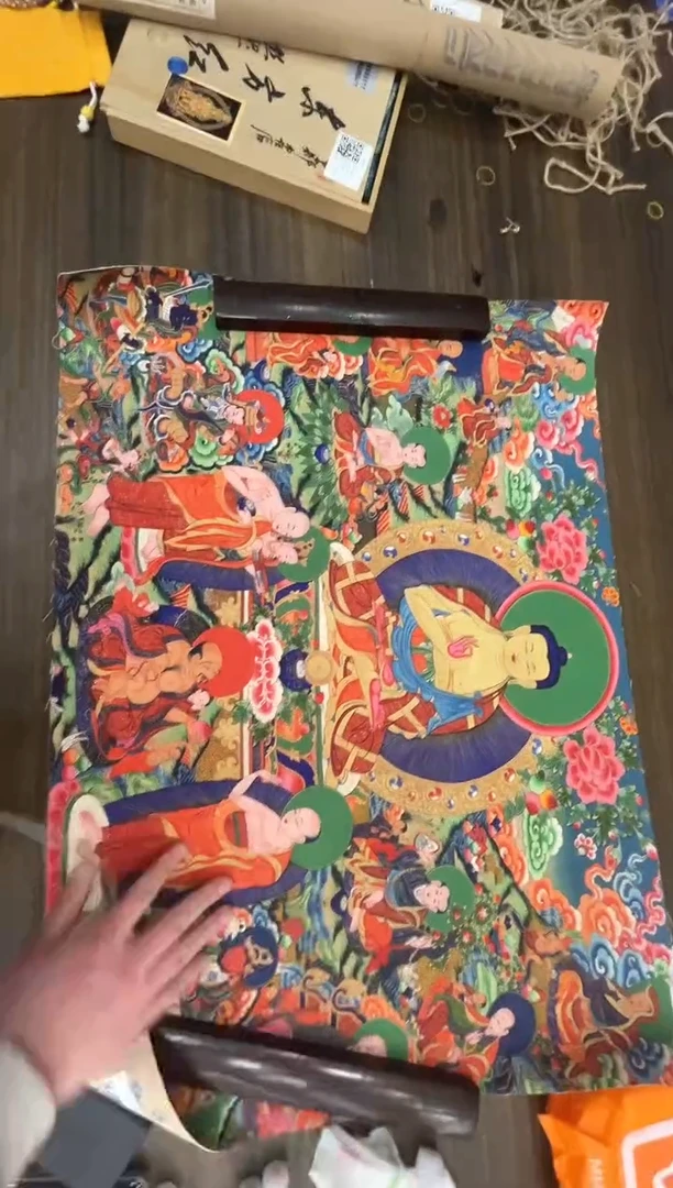 卷轴画唐卡16137