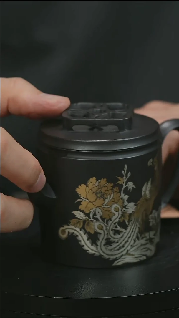 茶壶紫砂H1574邵建东君子高汉瓦