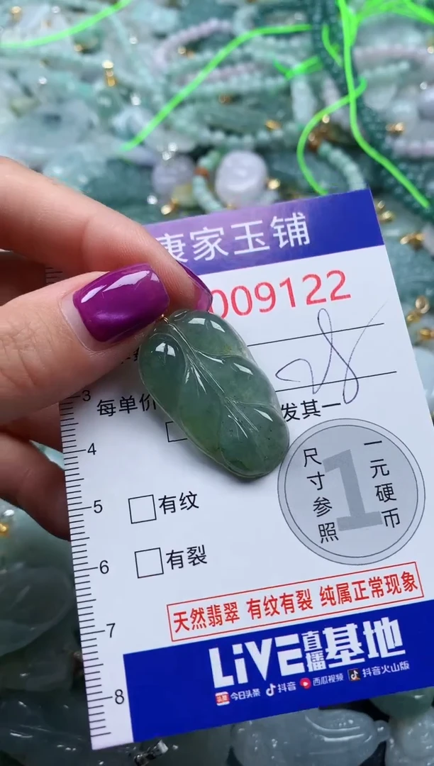 颈饰未镶嵌翡翠9122