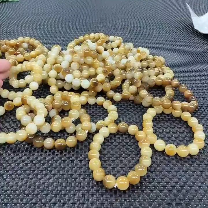 【老郑家】和田玉手串 约12mm 多样性发1件