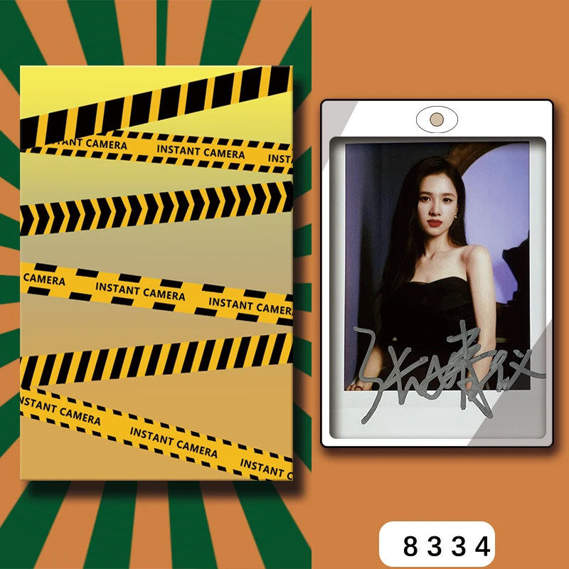 D8334【张婧仪】 正品拍立得照片 白边