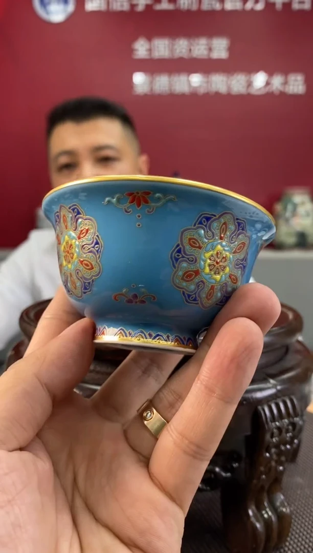 陶瓷d061景德镇瓷器一件
