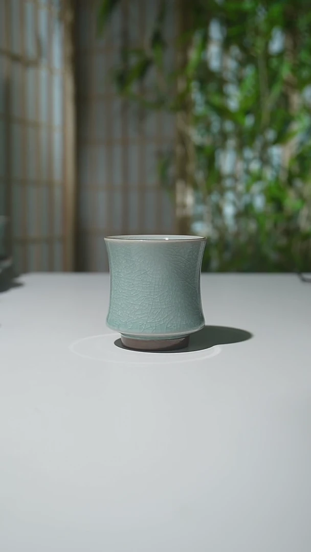 其他A冰花釉束腰杯1一级
