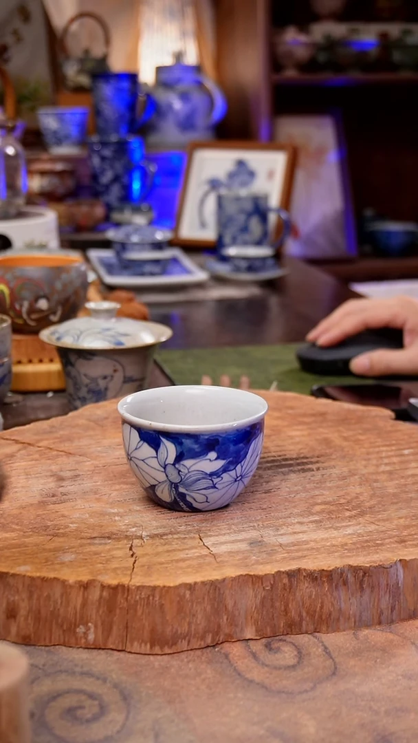 杯子荷花手工手绘手工手绘