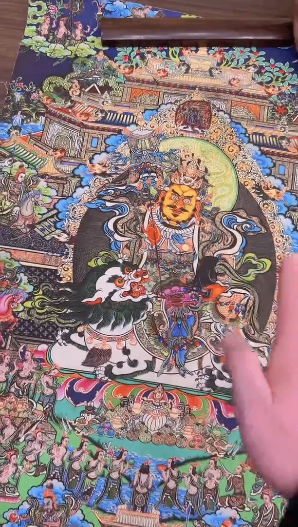 卷轴画唐卡16053