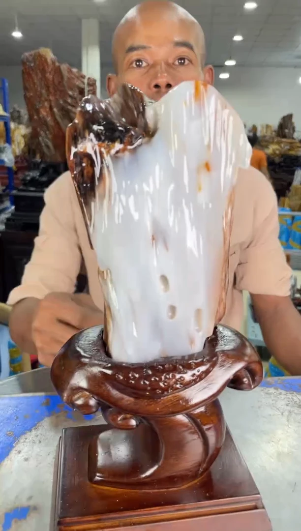 硅化玉摆件未镶嵌12