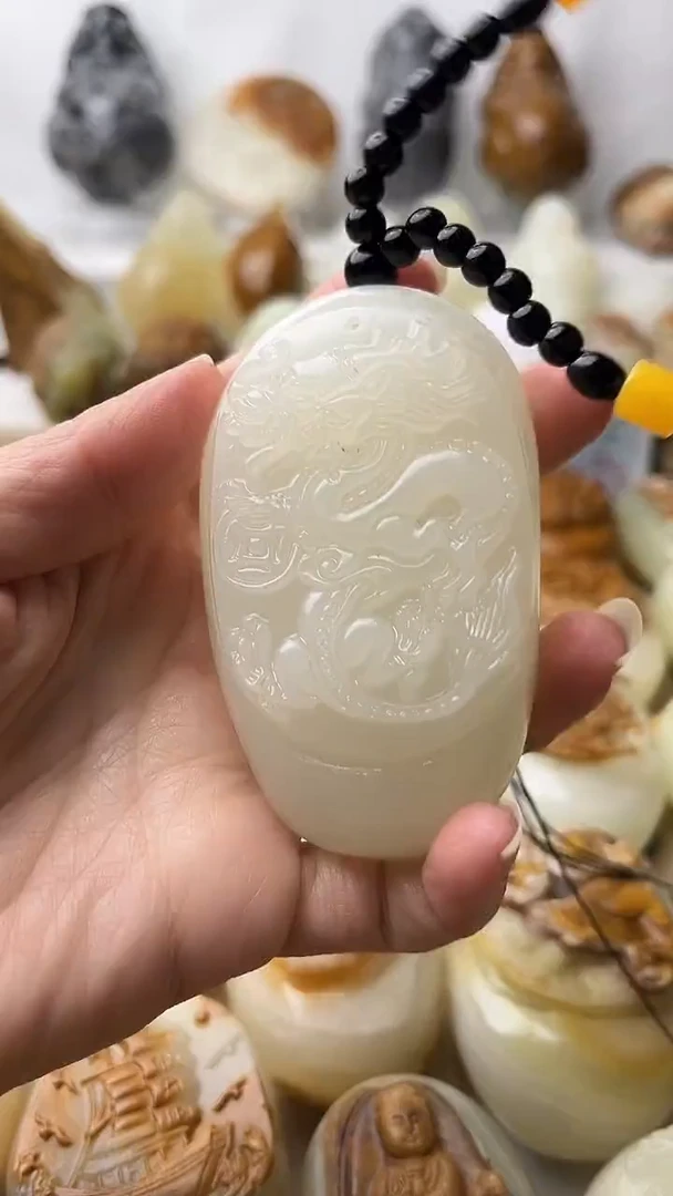 石材古青石棉纹正常不退换盘龙微瑕