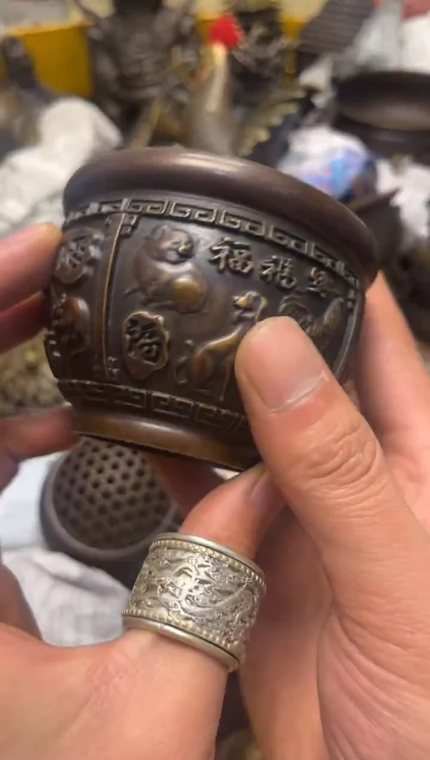 精美铜器，点击下单