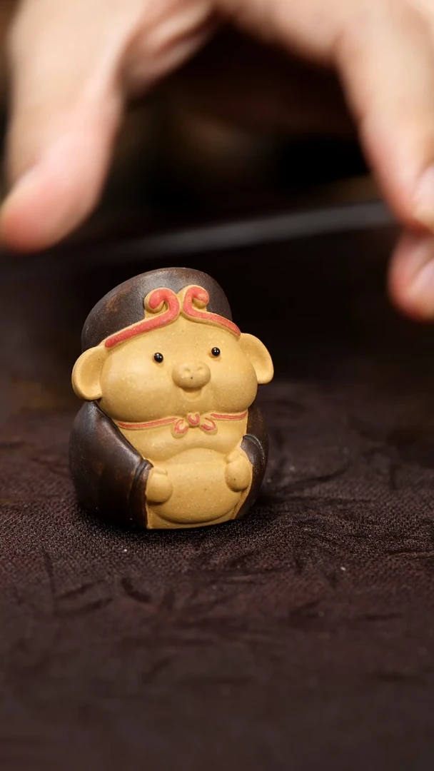 紫砂茶宠紫砂 猪八戒