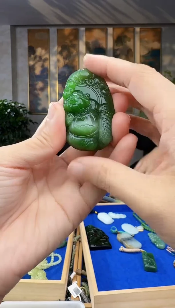 未镶嵌和田玉挂件拍一发一