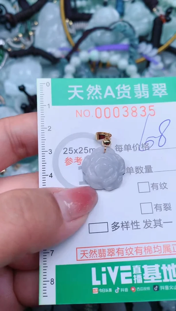 【闪购商品】翡翠颈饰未镶嵌.0003835