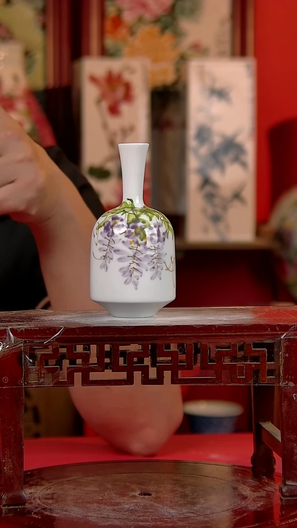 摆件景德镇陶瓷 手工手绘