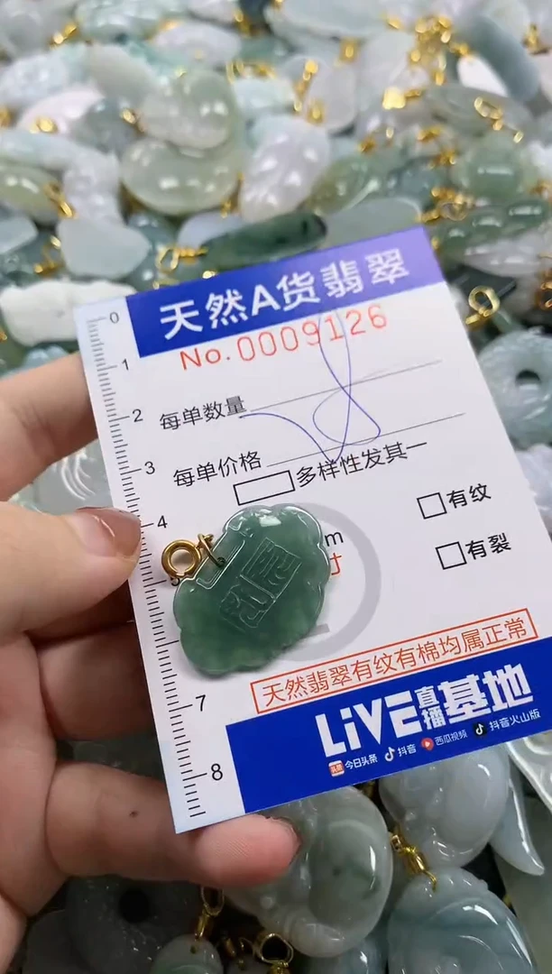 颈饰未镶嵌翡翠天然A货翡翠