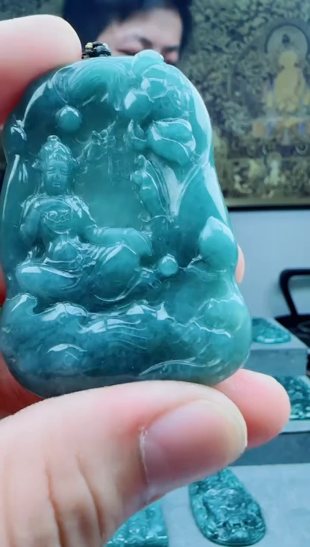 翡翠未镶嵌颈饰多样性随机一件发货