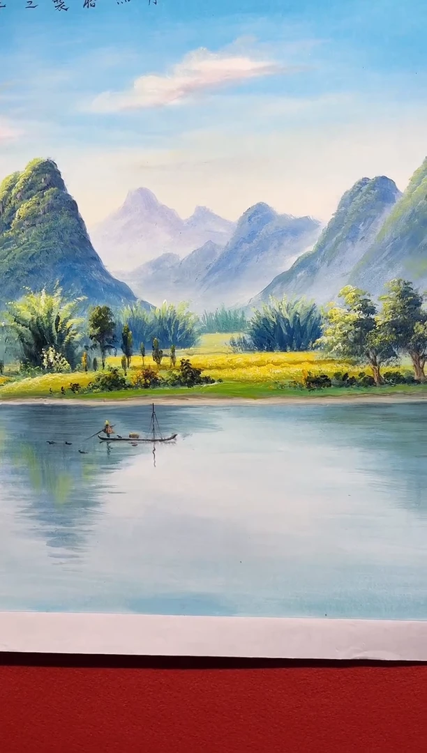 国画秦燕格国画手绘作品Y62