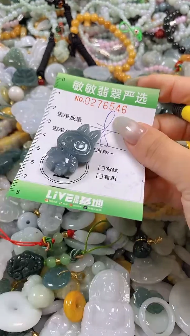 翡翠未镶嵌颈饰闪购0276546