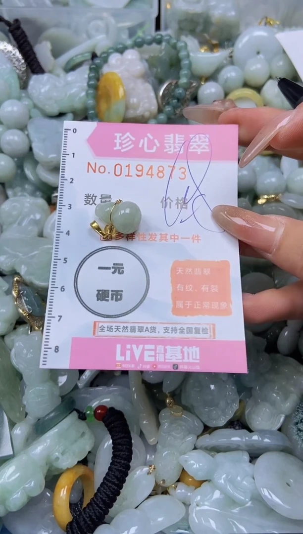 翡翠未镶嵌颈饰闪购0194873