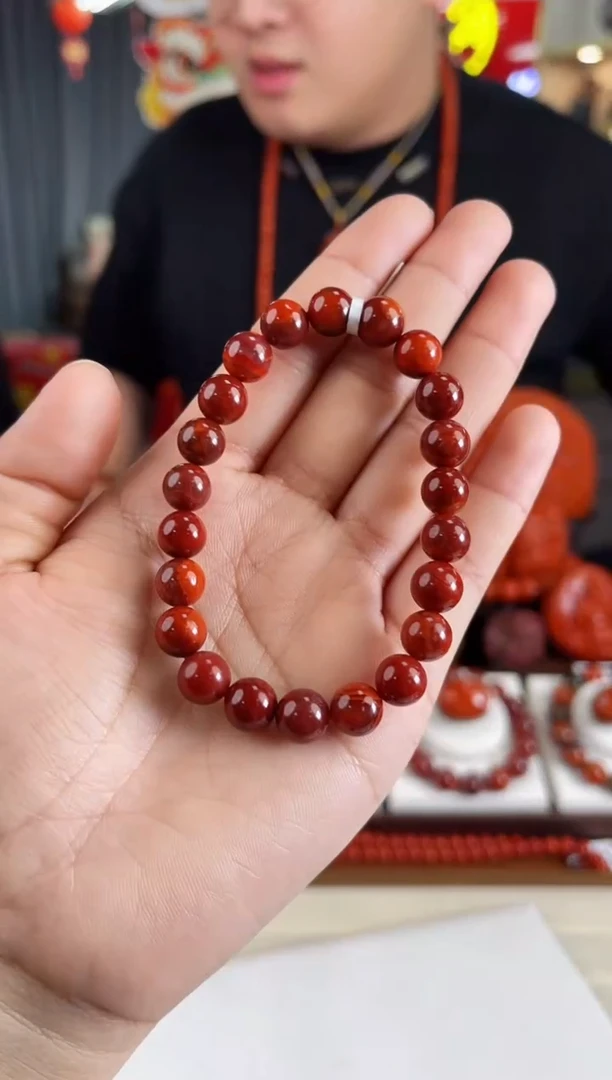 未镶嵌瓦西手串8mm南红玛瑙（多样式发其一）