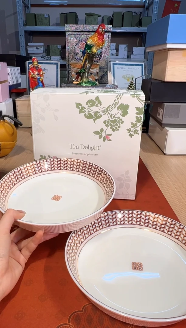 【闪购商品】杯177歌剧院反口20.5汤盘（粉）