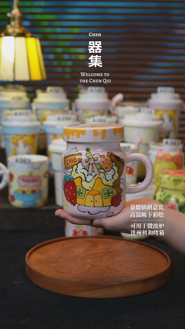 其他16景德镇纯手工手绘创意瓷