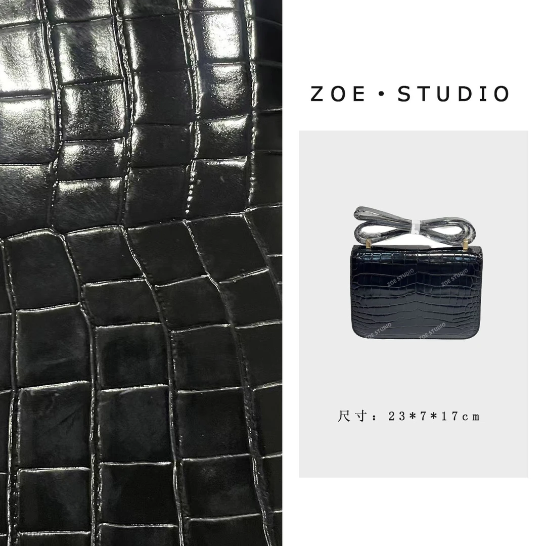 【佐伊甄选】XKY-3820-黑色轻奢女士时尚通勤小众气质百搭斜挎包