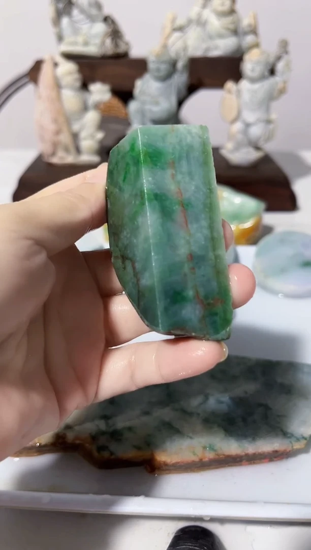未镶嵌摆件翡翠234