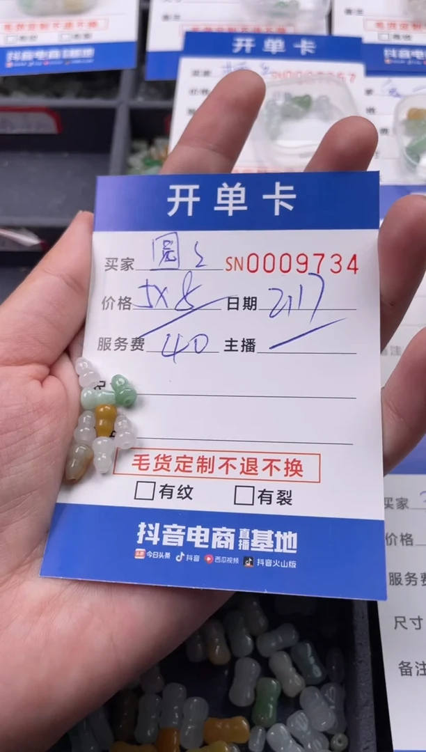 【闪购商品】翡翠颈饰未镶嵌00009734