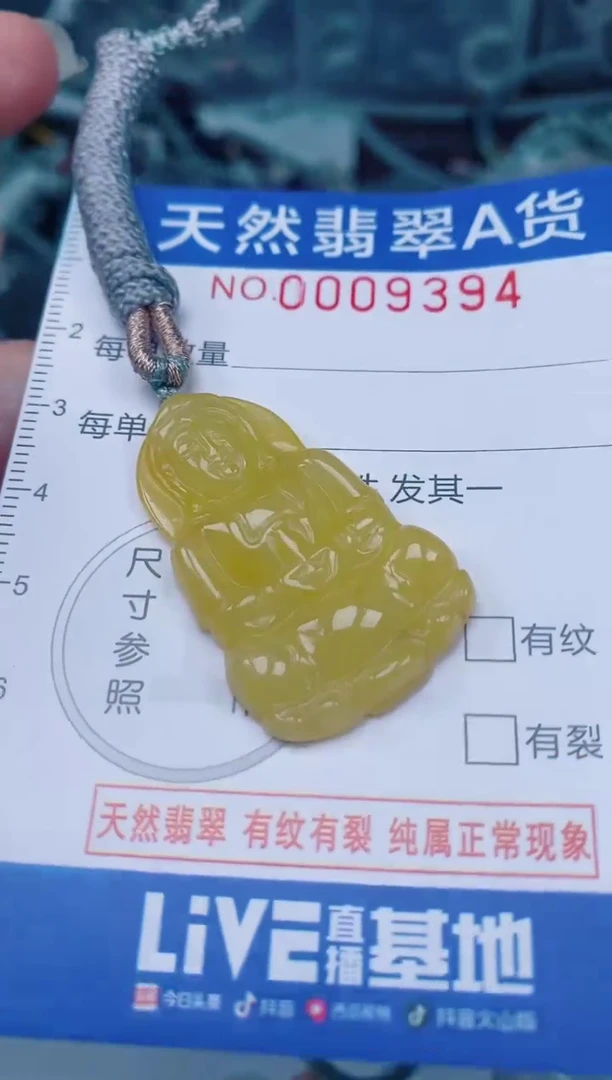 颈饰未镶嵌翡翠00009394