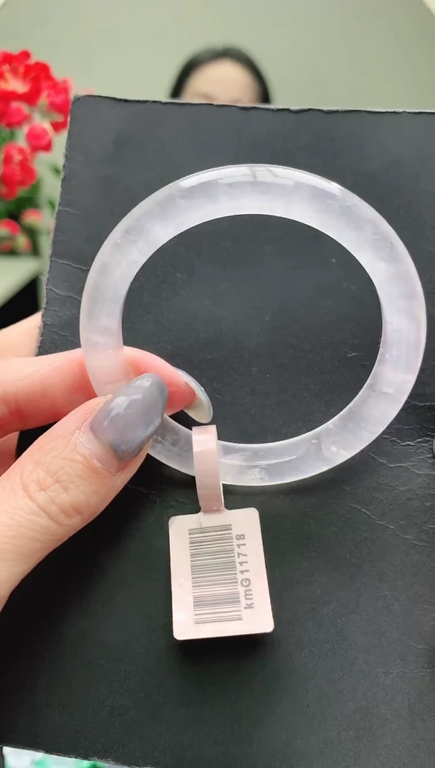 未镶嵌手镯石英质玉序号圈口53