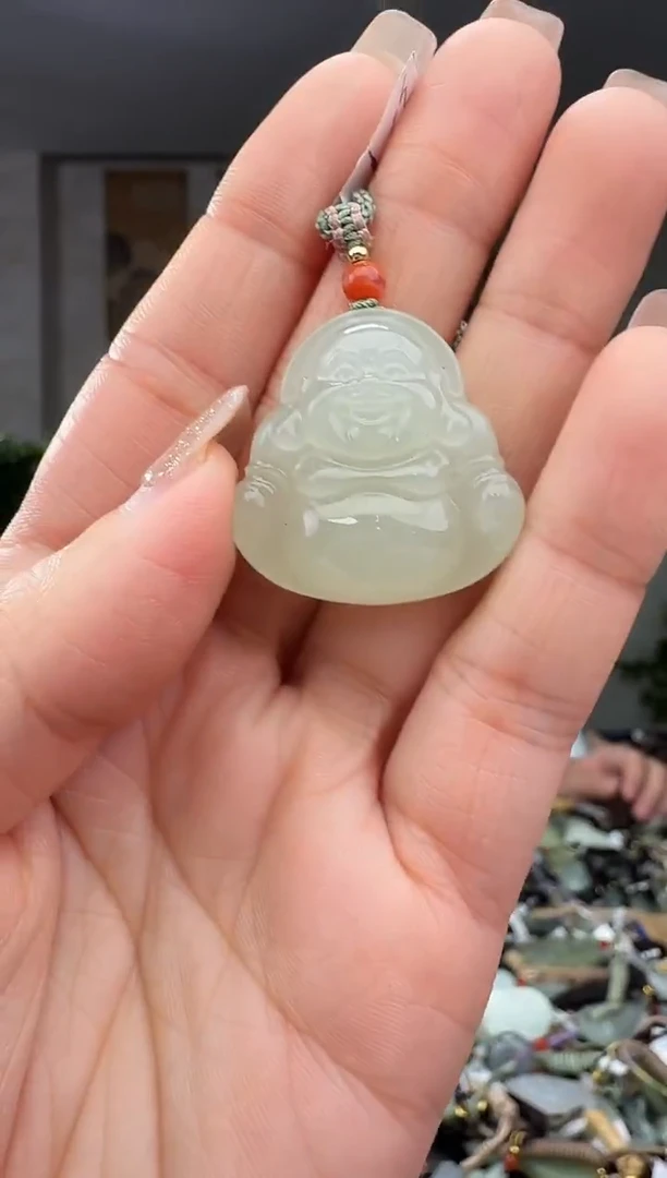 颈饰未镶嵌和田玉拍一发一多样性发货