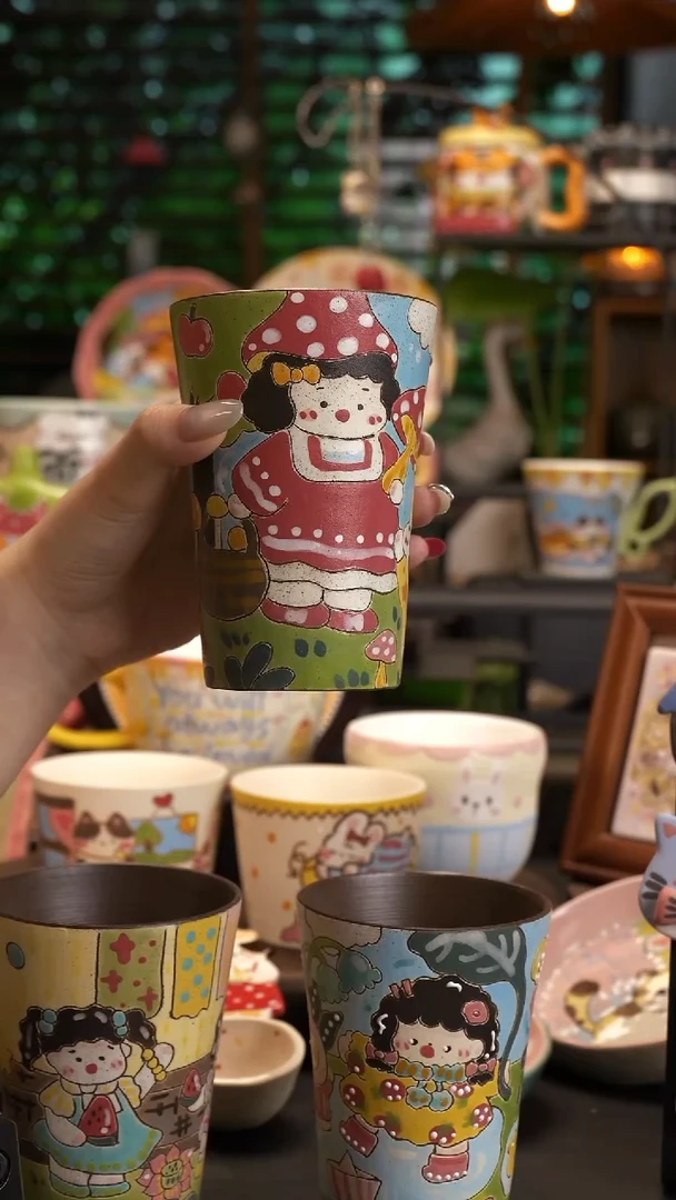 张*张【原创设计】景德镇手绘陶瓷