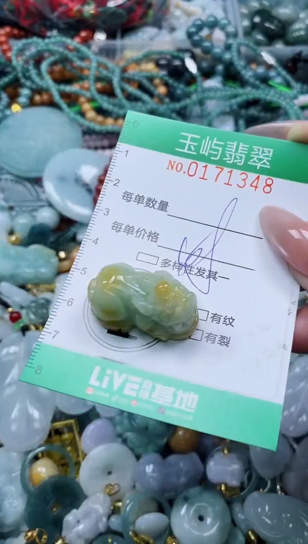 翡翠未镶嵌颈饰闪购0171348