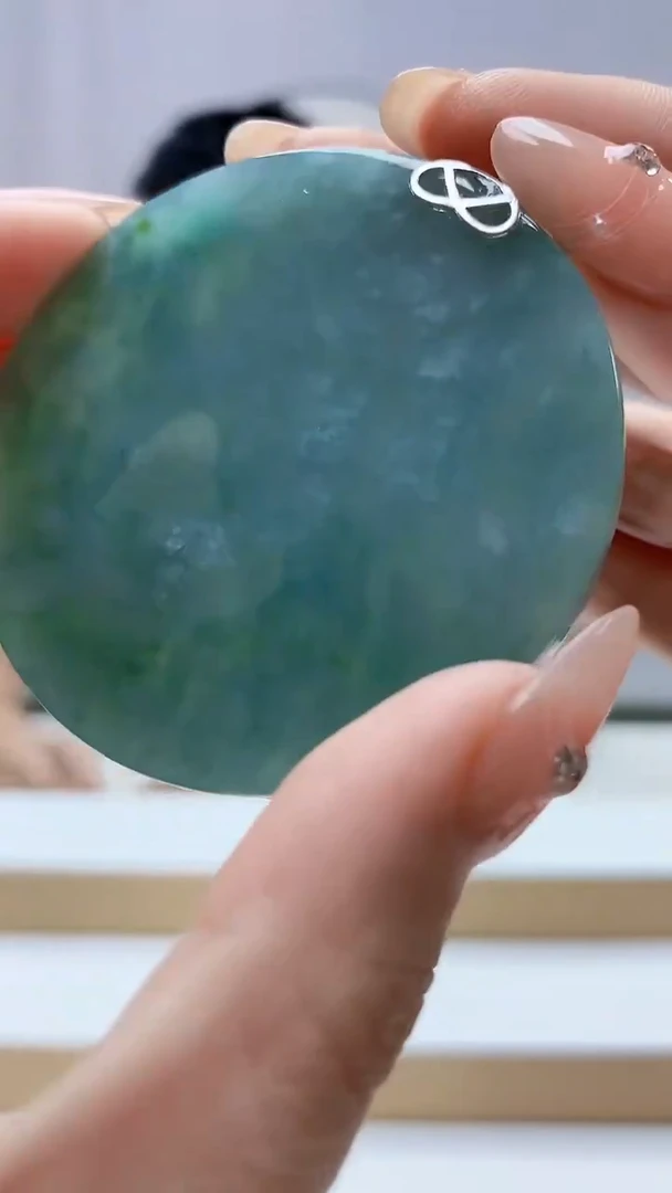 未镶嵌定制翡翠5028DD-毛货挂件106