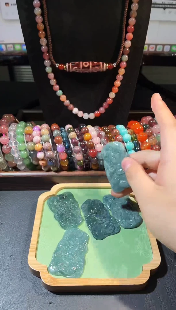 颈饰未镶嵌翡翠翡翠吊坠0000000000000