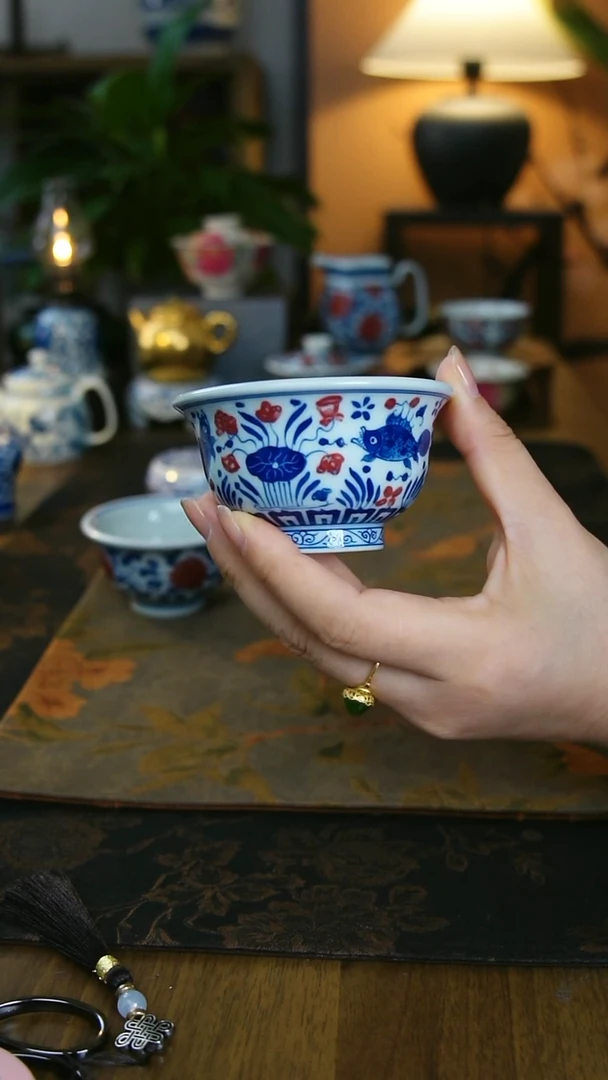 全鱼藻压手杯11111