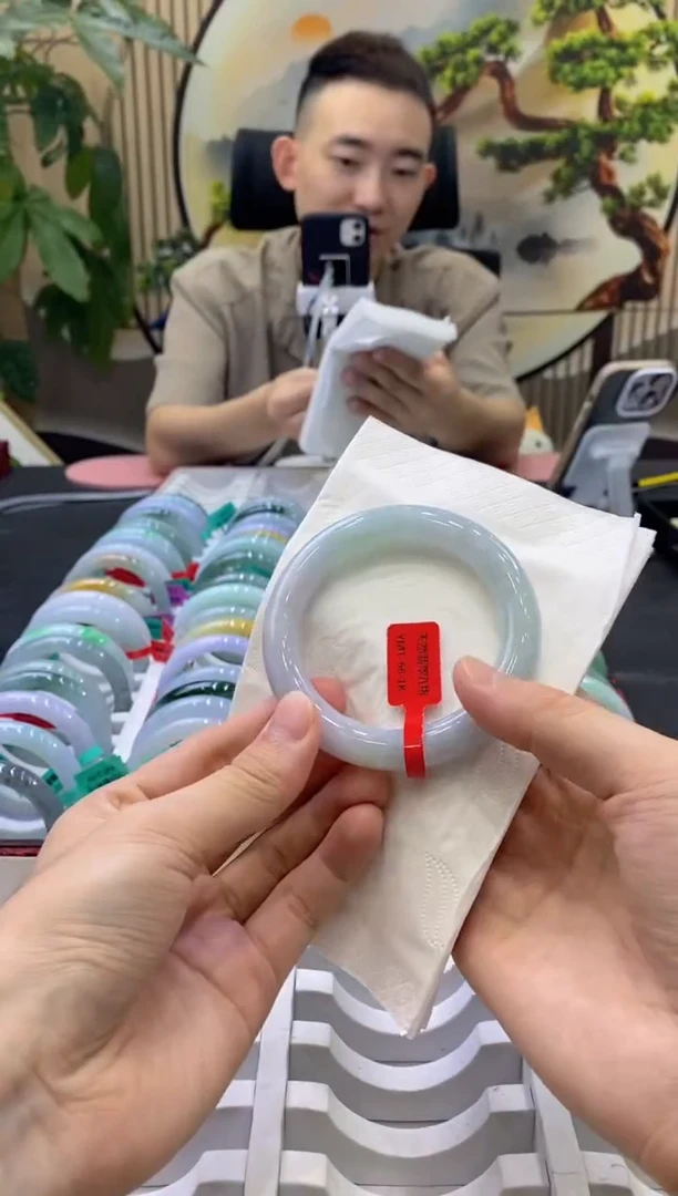 未镶嵌手镯翡翠49964