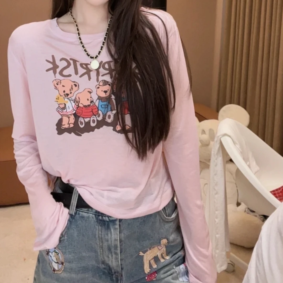 夏季上新莱赛尔天丝雪花棉防晒衣T恤休闲圆领长袖空调罩衣T8993