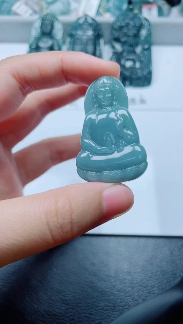 颈饰未镶嵌翡翠多样性发货随机发货-厚观音