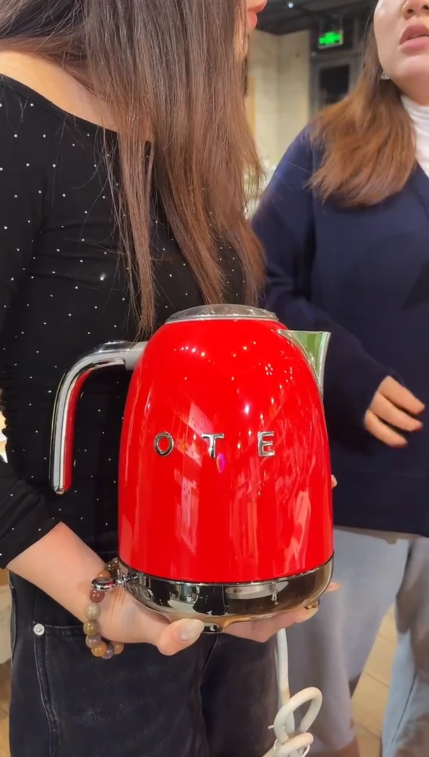 【双12】电热水壶-1.5L红色