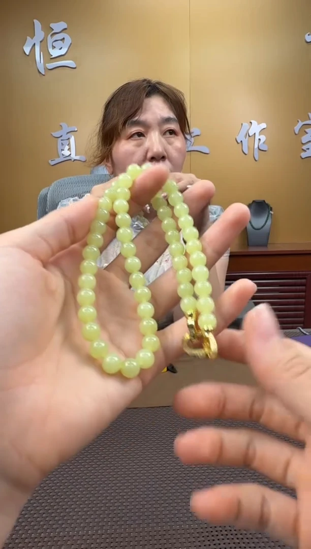 和田玉未镶嵌颈饰项链7-8（多样性，发一­）