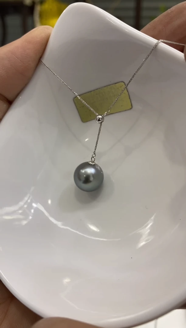 【闪购商品】海水珍珠BG18K金镶嵌珍珠项链@@P0984