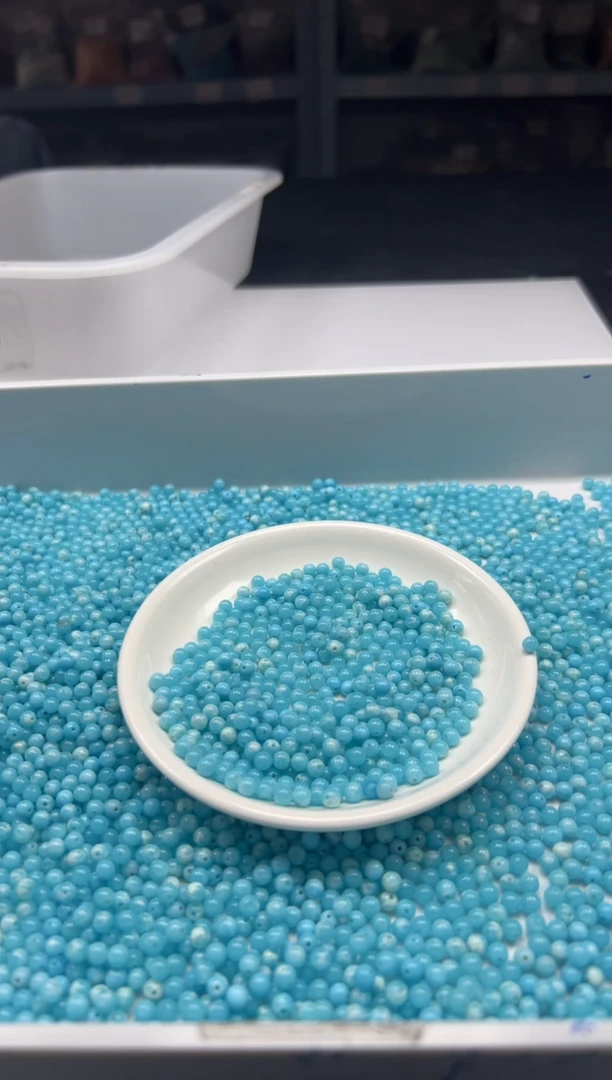 玛瑙/玉髓颈饰未镶嵌w2494海纹*石4mm*108颗