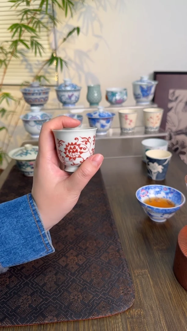 【闪购商品】景德镇手绘茶杯茶杯