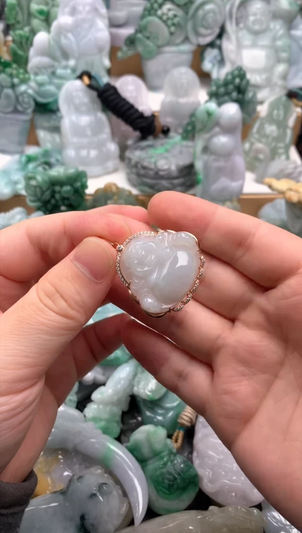 吊坠(不含链)未镶嵌翡翠1